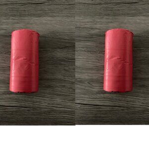 10 Gallon Biohazard Bag for Infectious Waste Trash Liners, Red, Set of 100